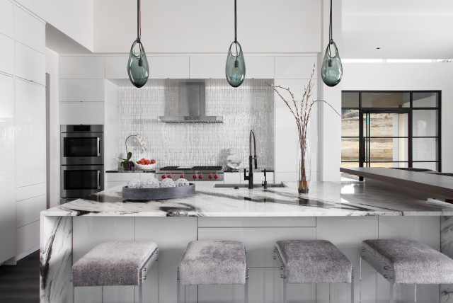 Boot Ranch contemporary-kitchen
