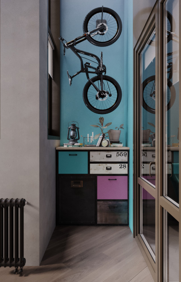 Проект квартиры с атриумом в ЖК "Поколение"