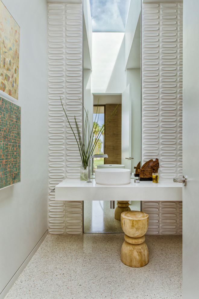 Rancho Mirage - Midcentury - Powder Room - Seattle - by Wilson Studio ...