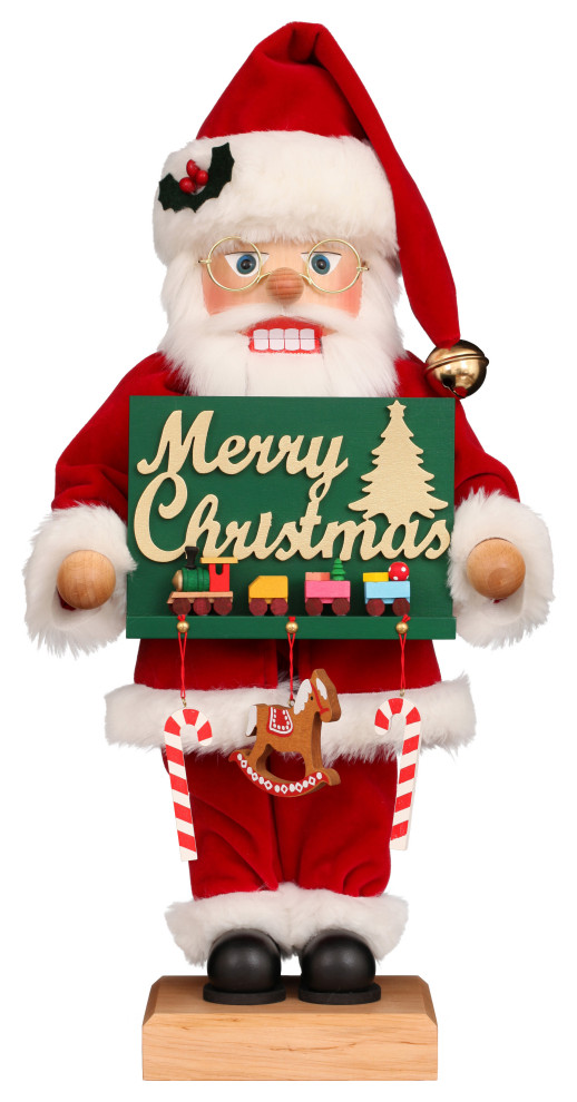 Christian Ulbricht Collectible Wooden Nutcracker - Forest Santa Limited Edition 2500 main image 1