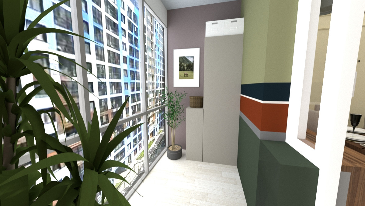 Кухня-столовая для ЖК "Я-Романтик"