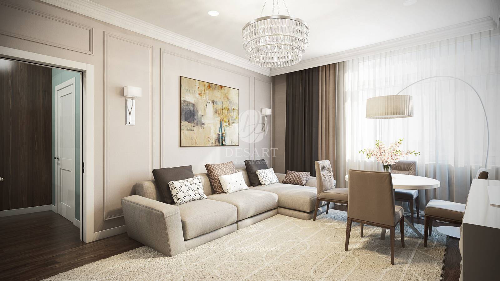 Проект квартиры. КВАРТИРА В ВЫХИНО