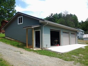 Garage and Sunroom