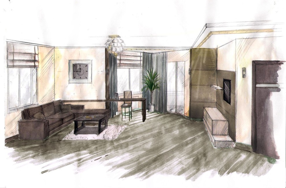 Квартира-студия для молодого человека