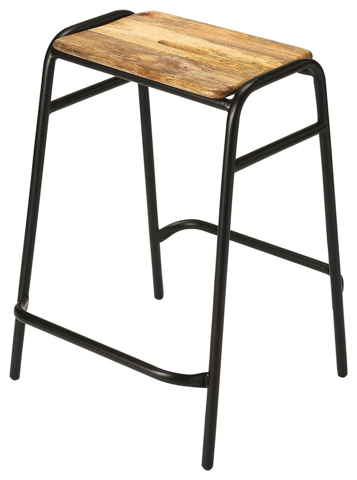 Butler Dawson Red Counter Stool Transitional Bar Stools And Counter