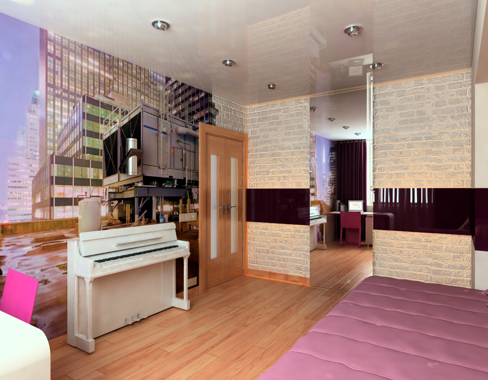 Фиолетовая квартира