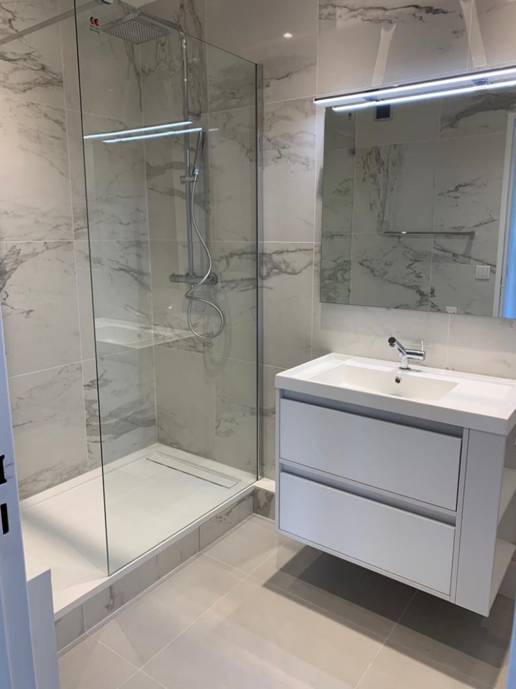 Boulogne Nord -  Rénovation complète d'un appartement de 2 pièces de 53 m2