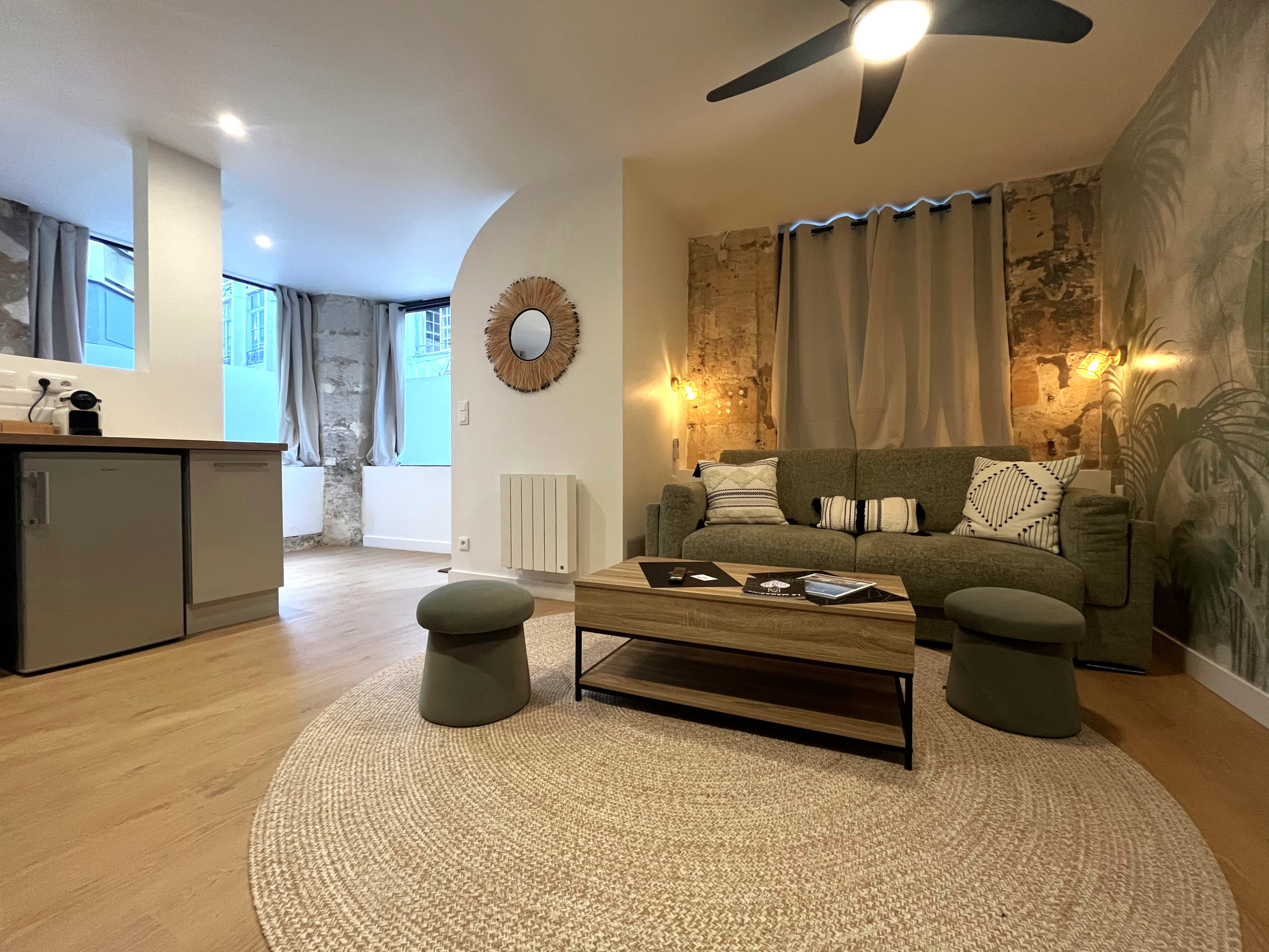 Réhabilitation d'appartements pour mise en location courte durée. Centre ville