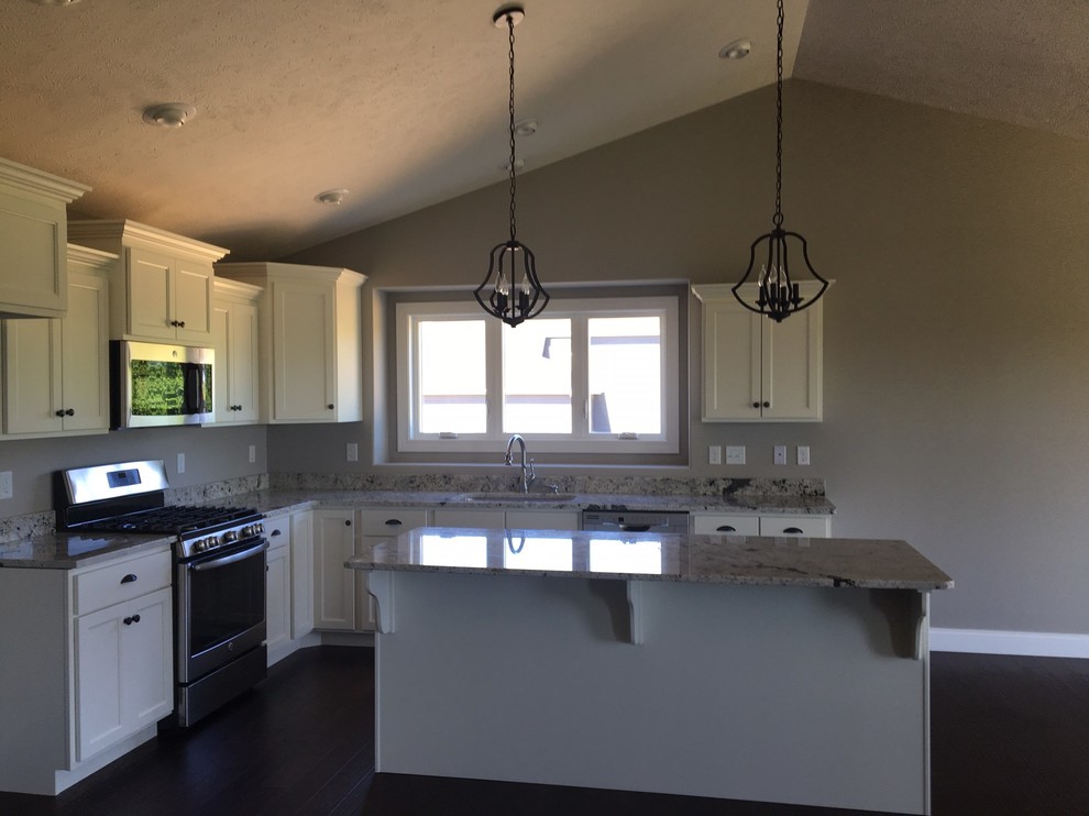 Kitchen - transitional kitchen idea in Chicago