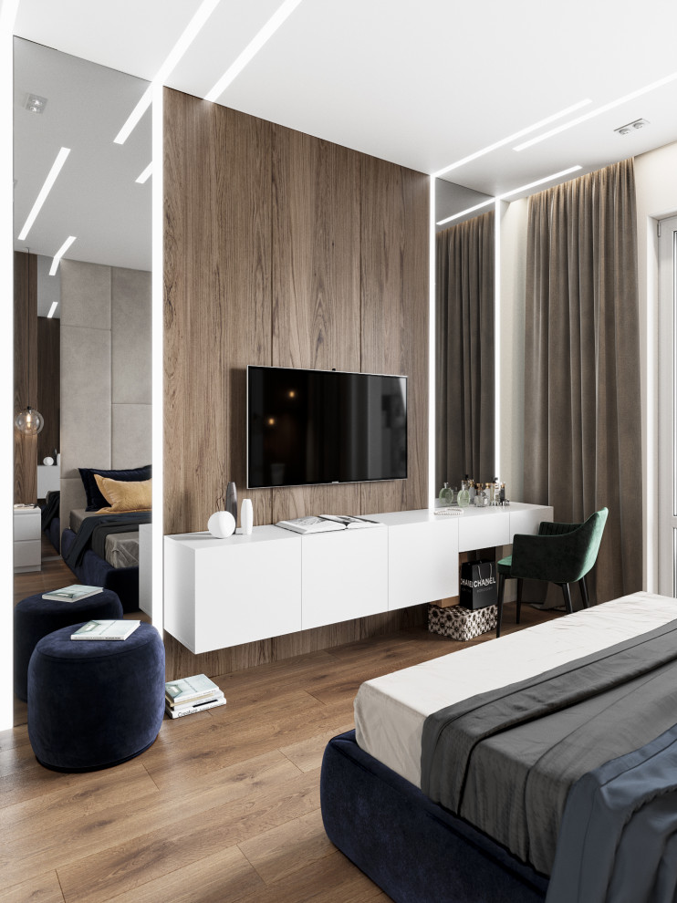 Квартира в современном стиле с элементами ЭКО в Санкт-Петербурге