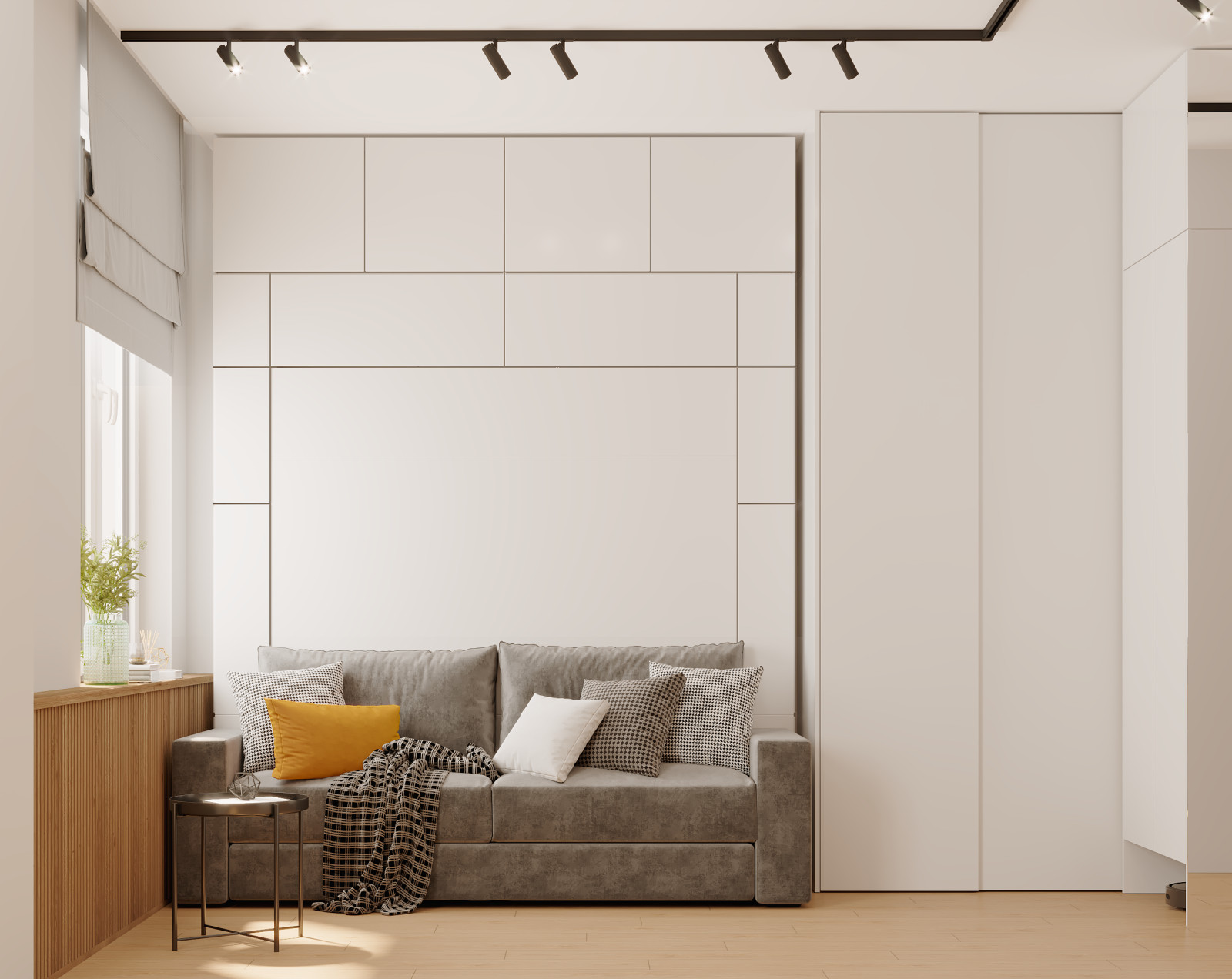 Дизайн для небольшой квартиры-студии