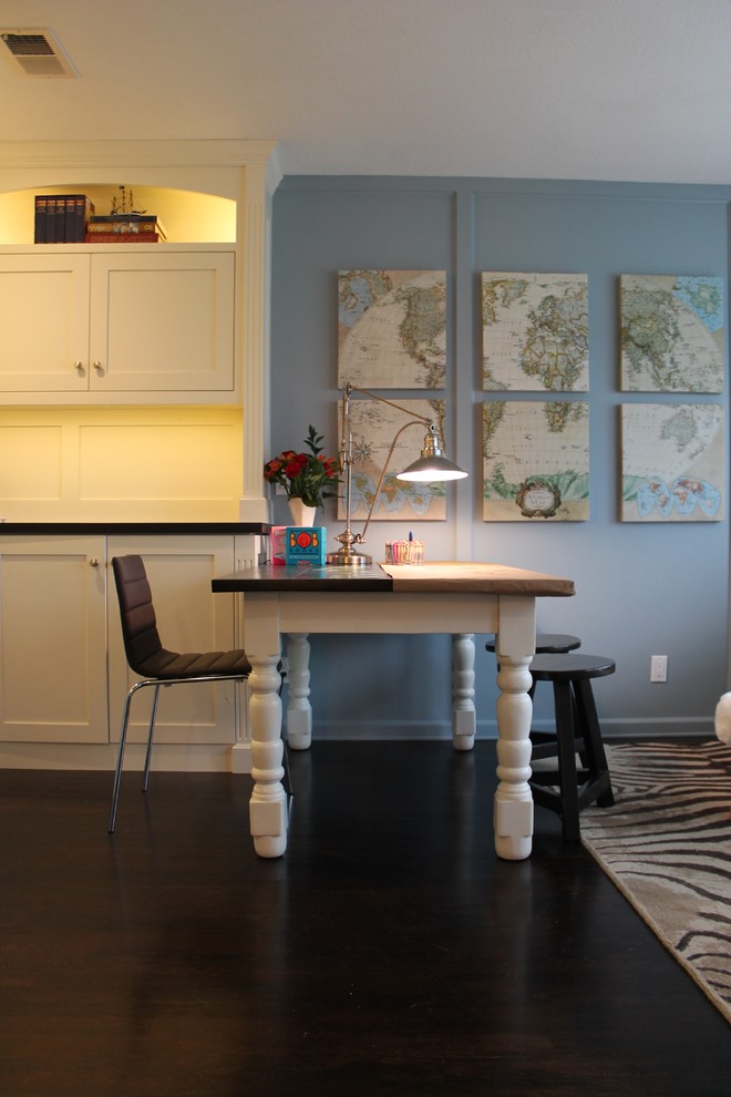 COUNTRY CLUB GEORGIAN - Contemporary - Home Office - San ...