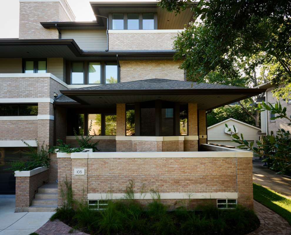 Home design - rustic home design idea in Houston