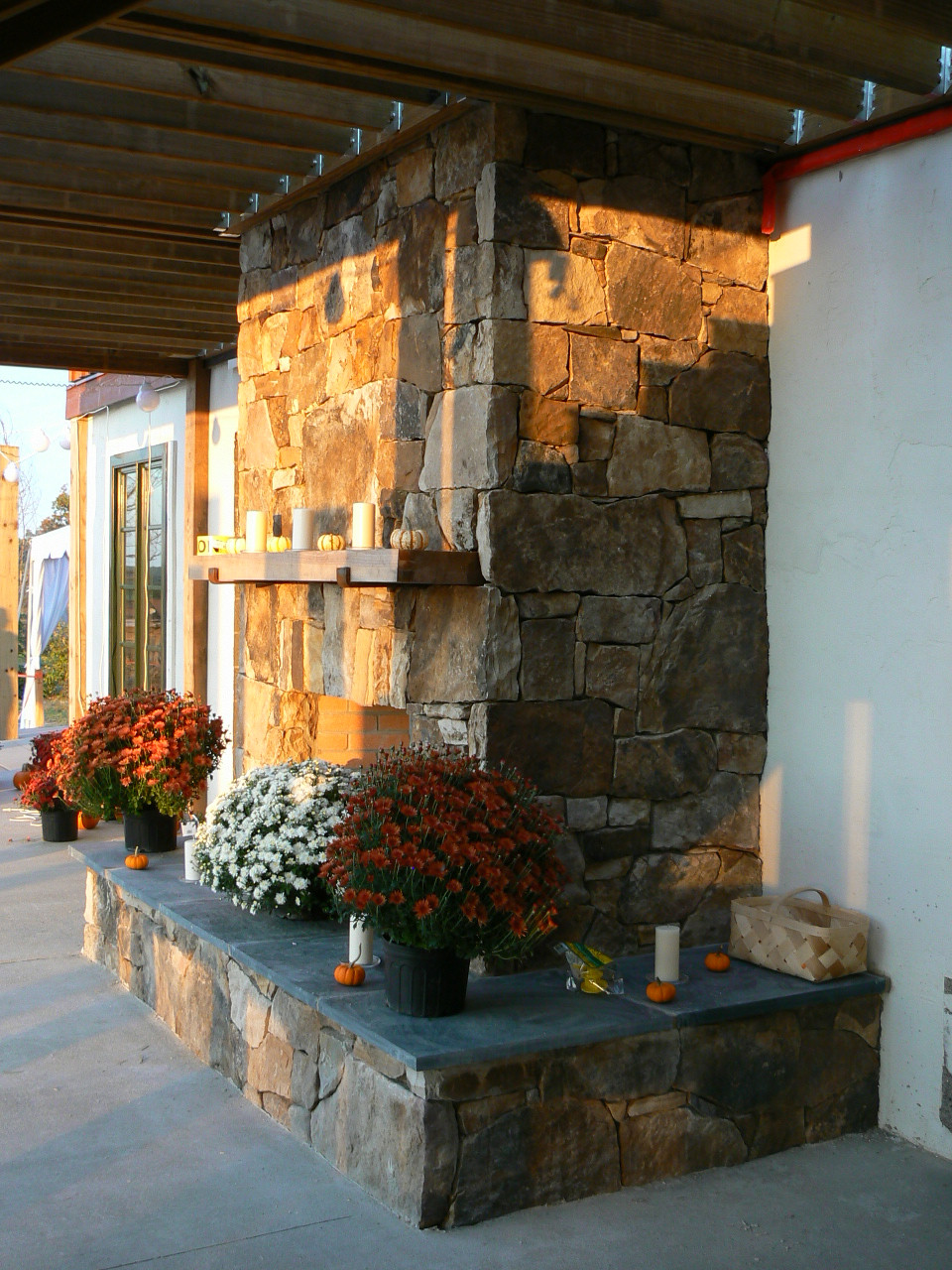 Fireplace - exterior