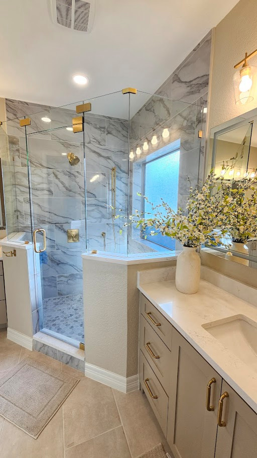 McKinney TX - Full Maste Bathroom Remodeling