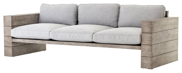 Kyla Outdoor Sofa Canvas Graphite