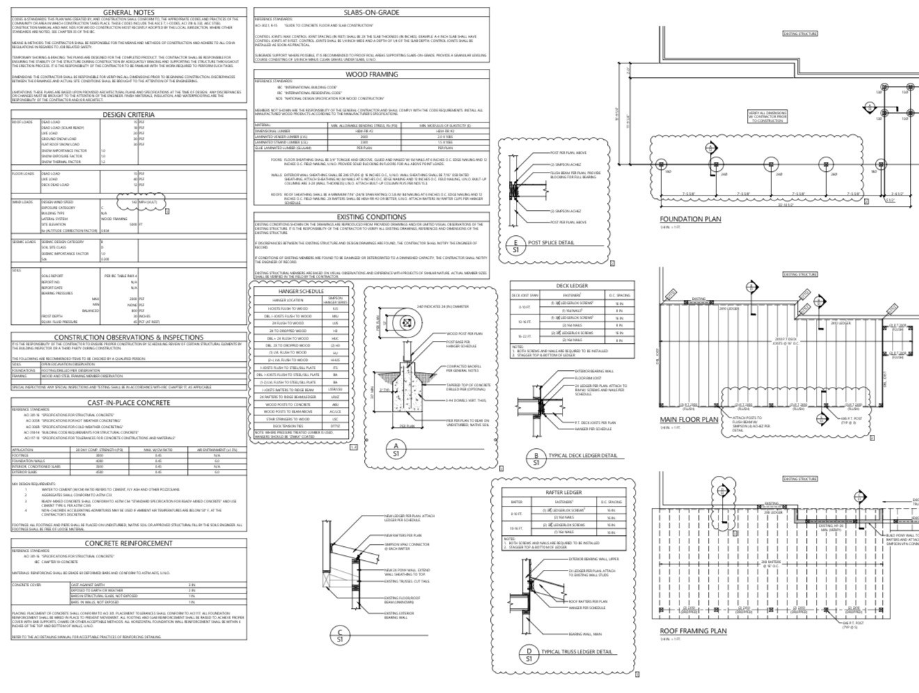 Architectural blueprint of a multi-story building