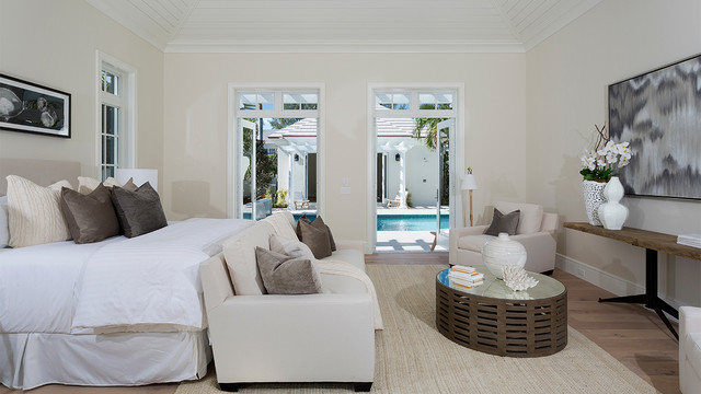 3420 North Ocean Boulevard | Gulf Stream, FL tropical-bedroom