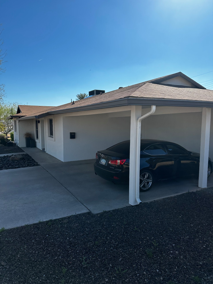 Saguaro Drive Carpot to Garage Conversion