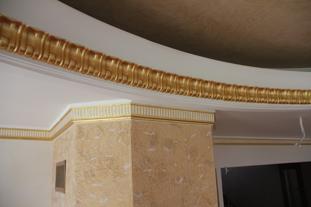 Позолота лепного декора