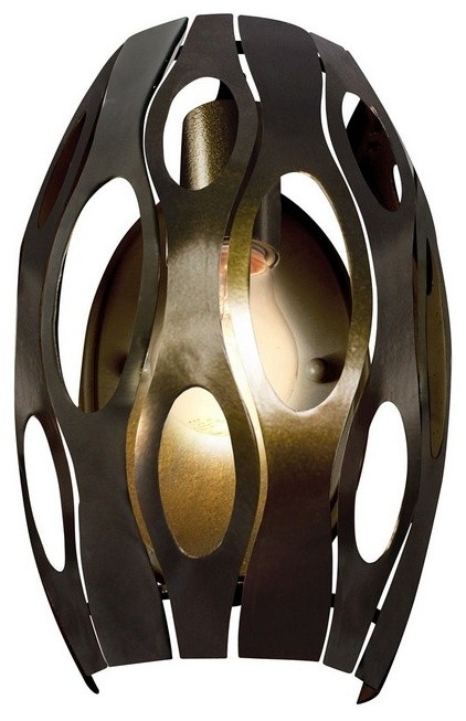 Varaluz Lighting 149w01sg Masquerade 1 Light Wall Sconce Contemporary Wall Sconces By 1stoplighting