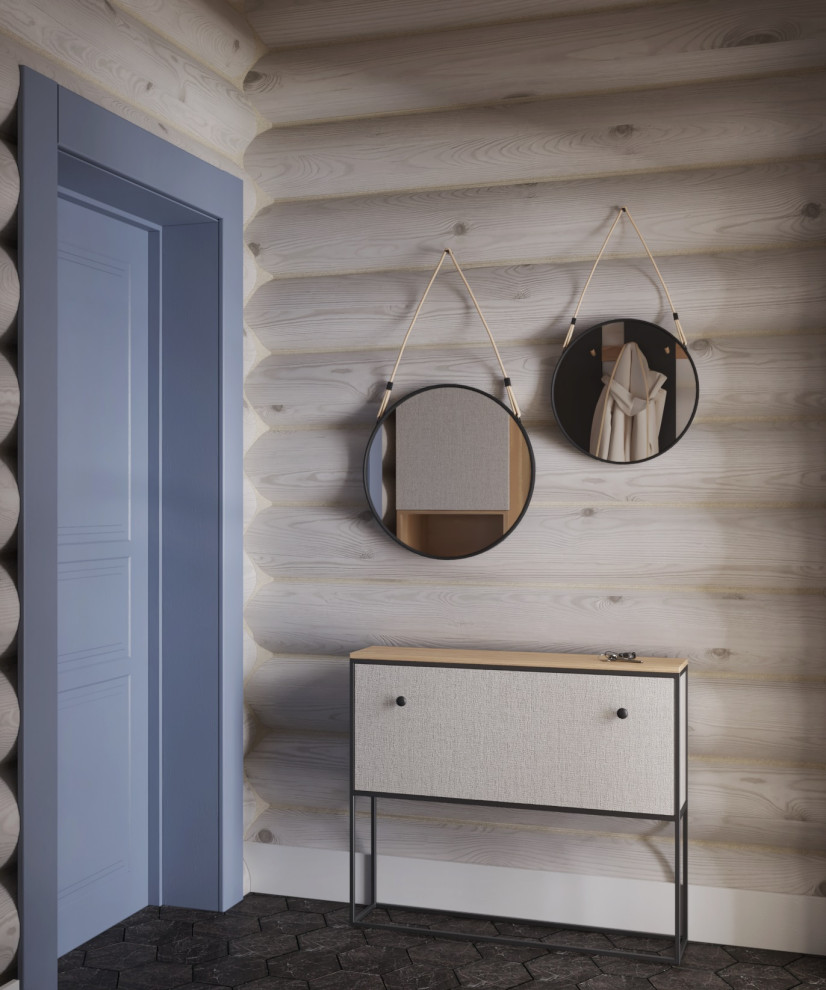 Дом из оцилиндрованного бревна г.Киров