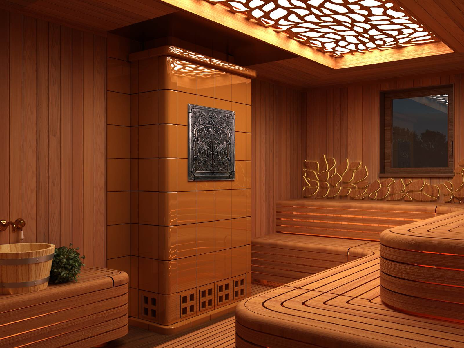 Частная баня в Успенском