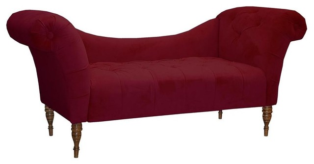 Maroon Chaise