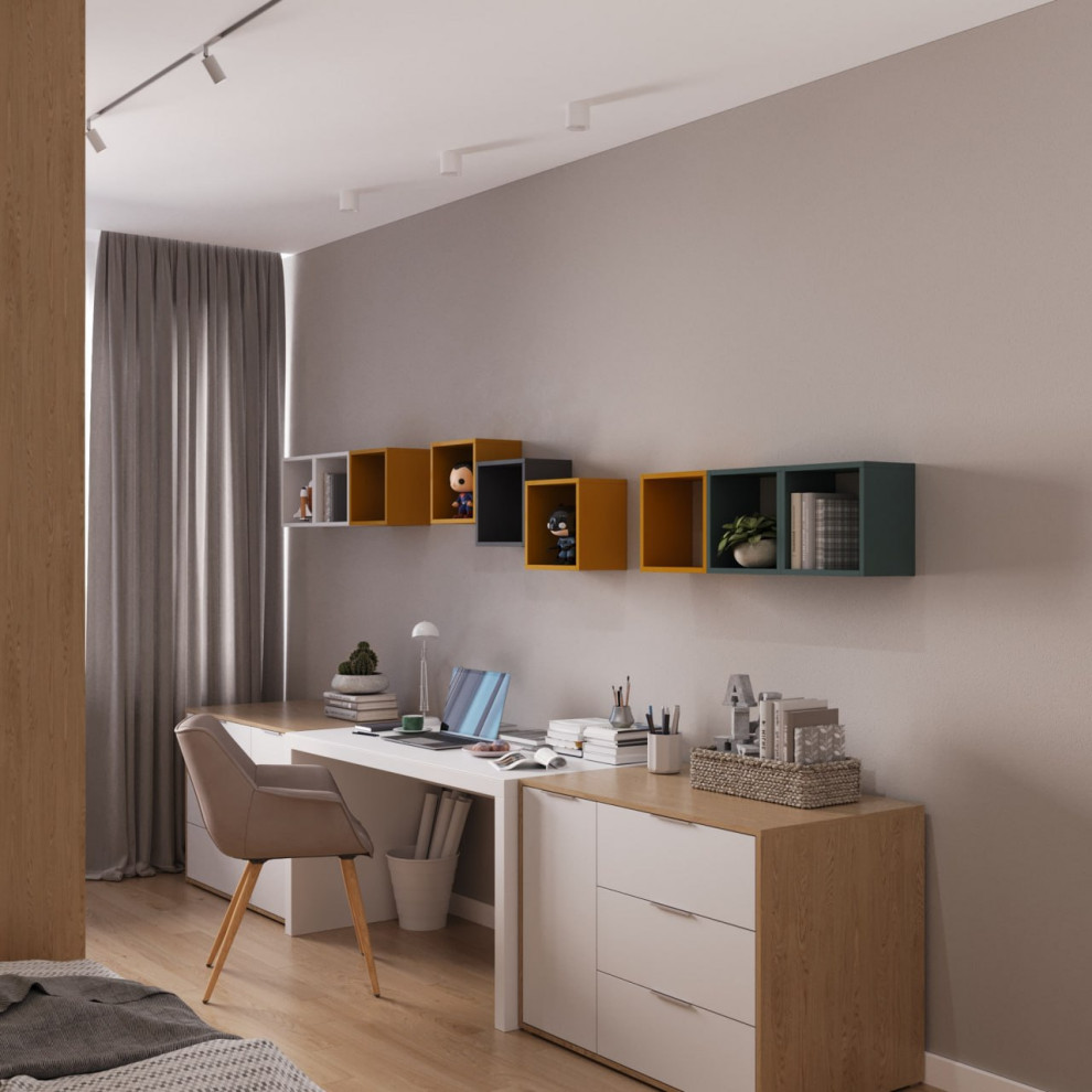 Квартира для семьи из четырех человек.