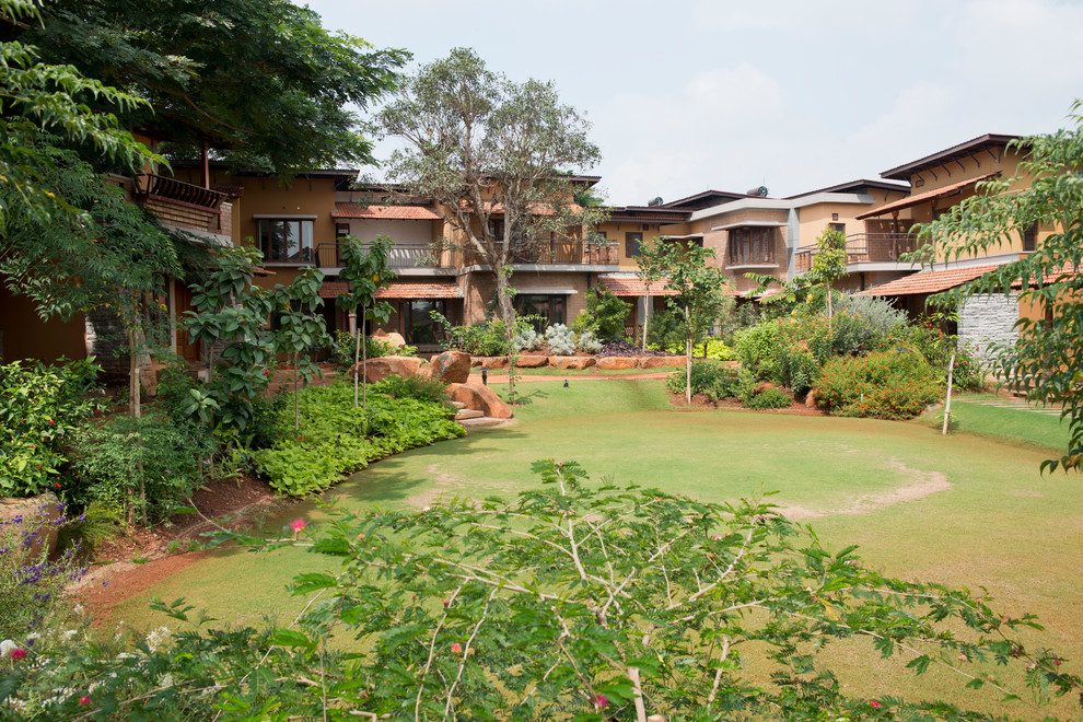 Photo of an Indian garden in Bengaluru.