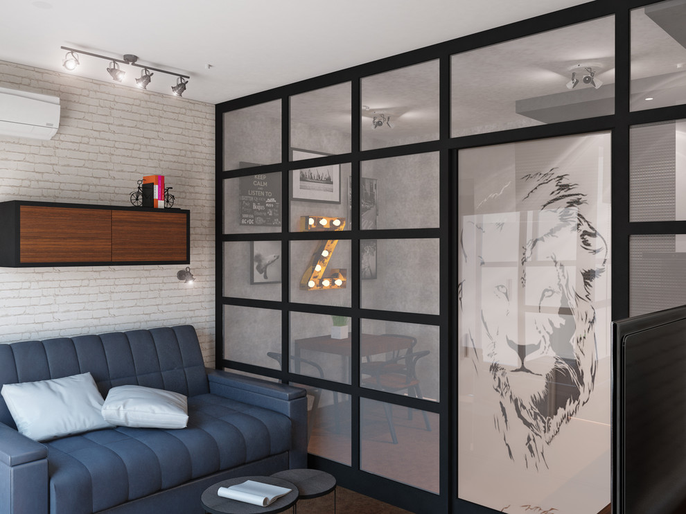 Интерьер квартиры-студии в Москве