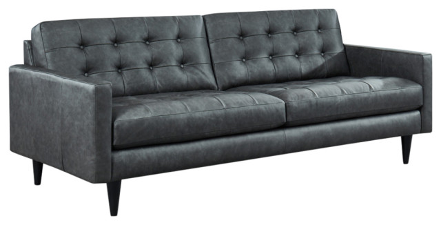 Naples 100% Top Grain Leather Sofa