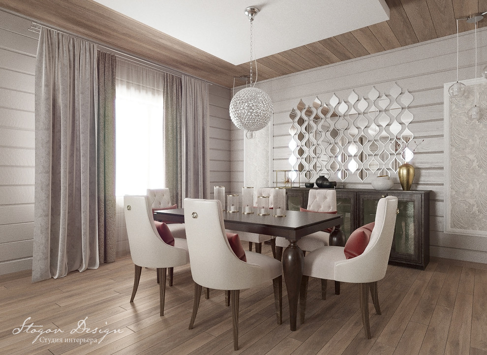 Дом для семьи в стиле современная классика