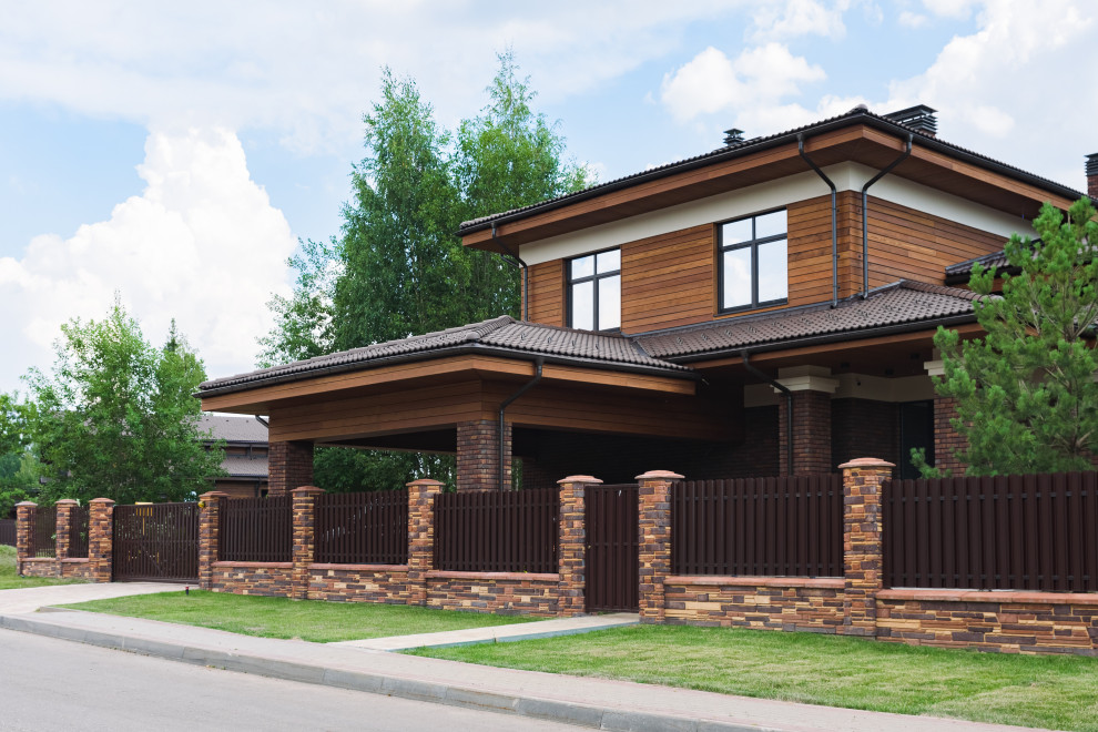 Строительство и внутренняя отделка частного дома в современном стиле