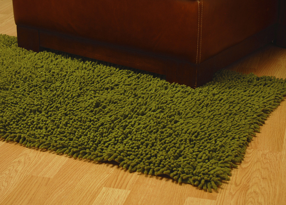 St. CroixTrading Moss Shagadelic Chenille Twist Area Rug