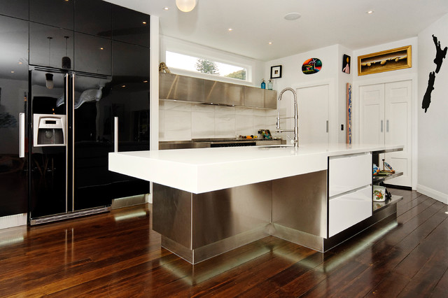 Mt Eden contemporaneo-cocina