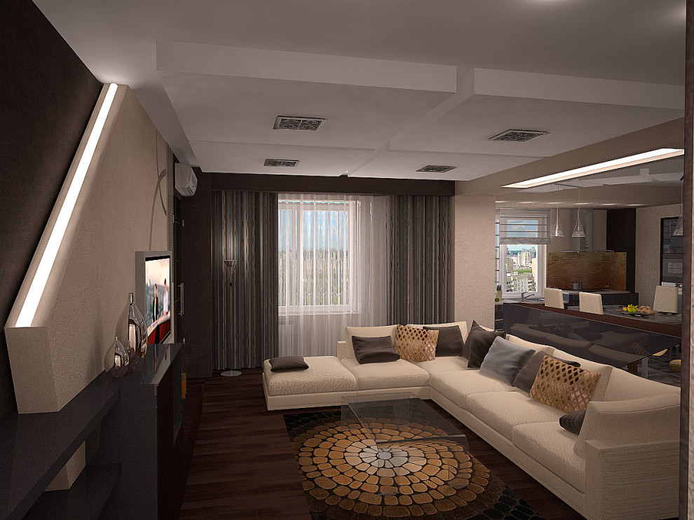 Дизайн-проект квартиры от студии DeART-PALAZZO