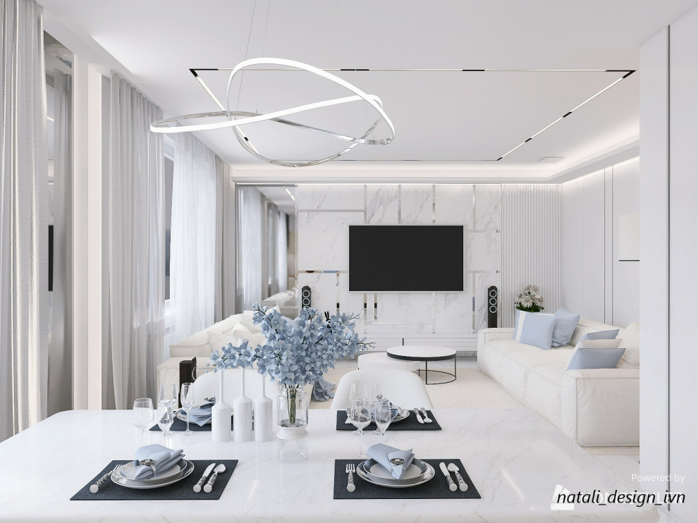 Трехкомнатная квартира для семьи из трех человек