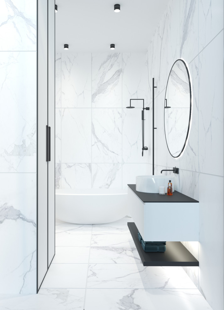 Project of apartment in "Presnensky Val" residential complex