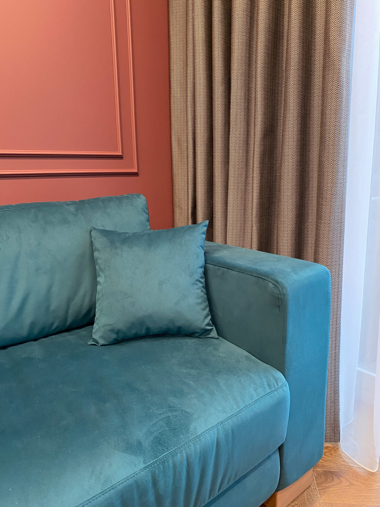 Жизнерадостные краски в современном интерьере