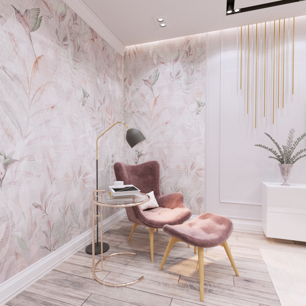 Гостиная с тремя зонами: для нее, для него и для совместного времяпровождения!