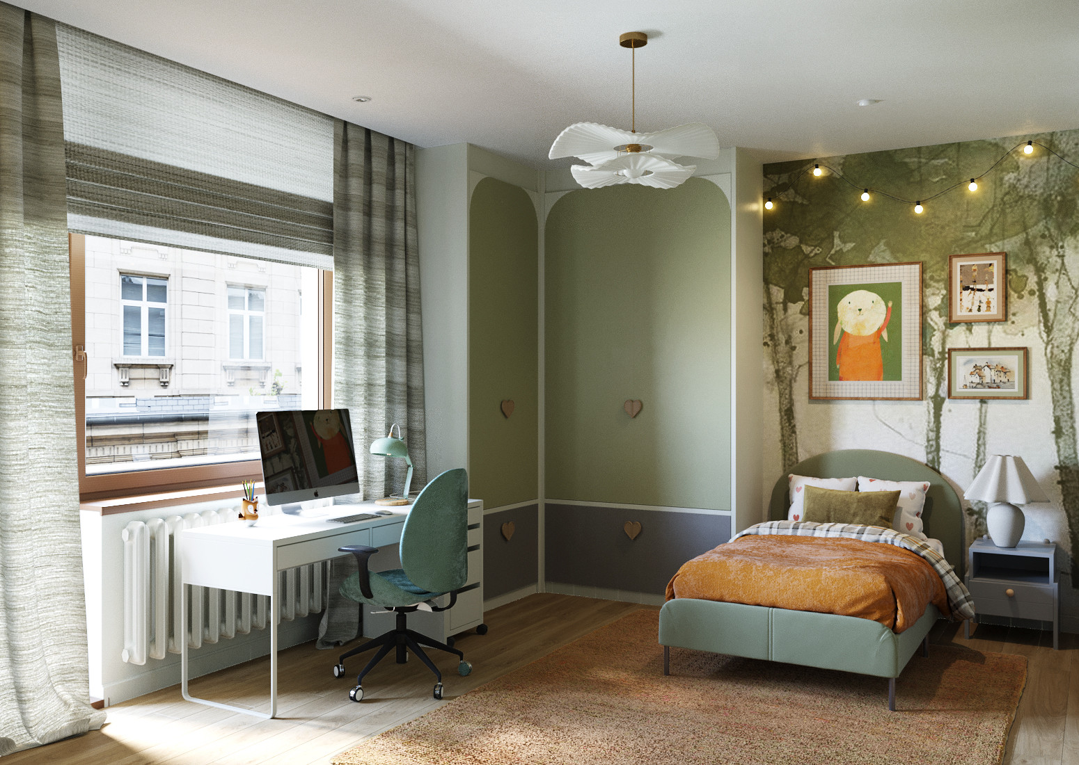 Квартира для семьи с 3мя детьми