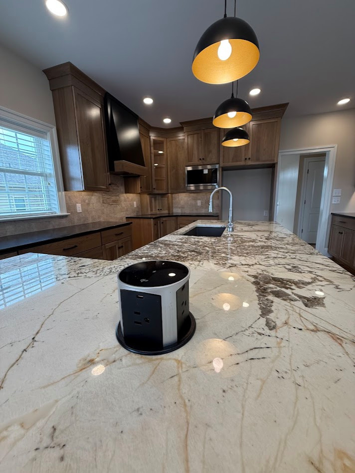 Transitional Hickory Kitchen Remodel