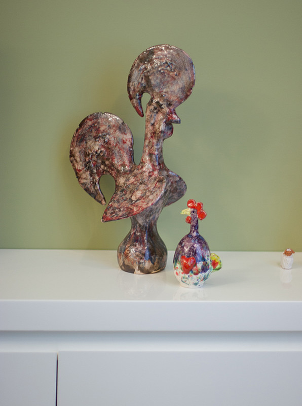 Apartment with cocks