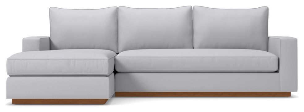 Apt2B Harper 2-Piece Sectional Sofa, Stone, Chaise on Left