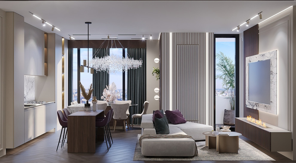 Дизайн проект ЖК RiverSky в г.Москва