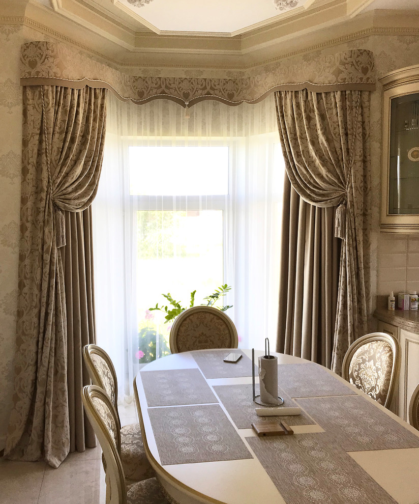 Текстильное оформление столовой