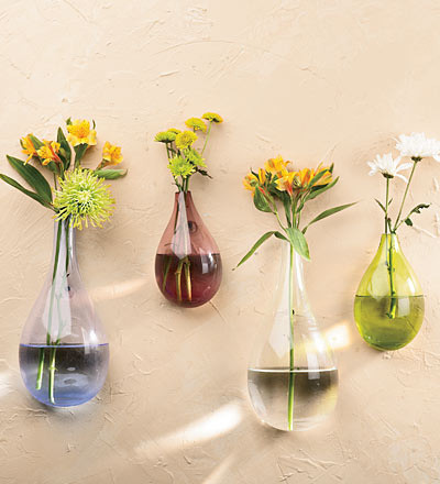 Teardrop Wall Vases