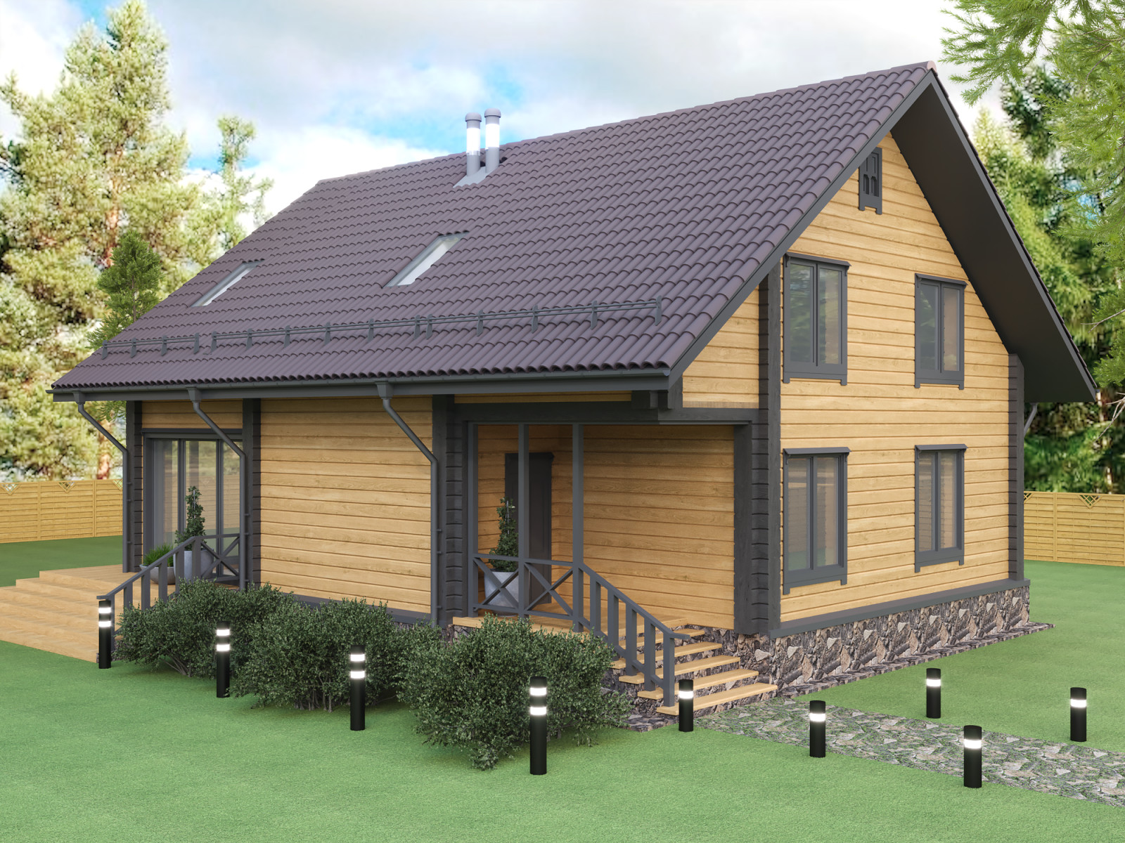 Проект дома в Новокузнецке