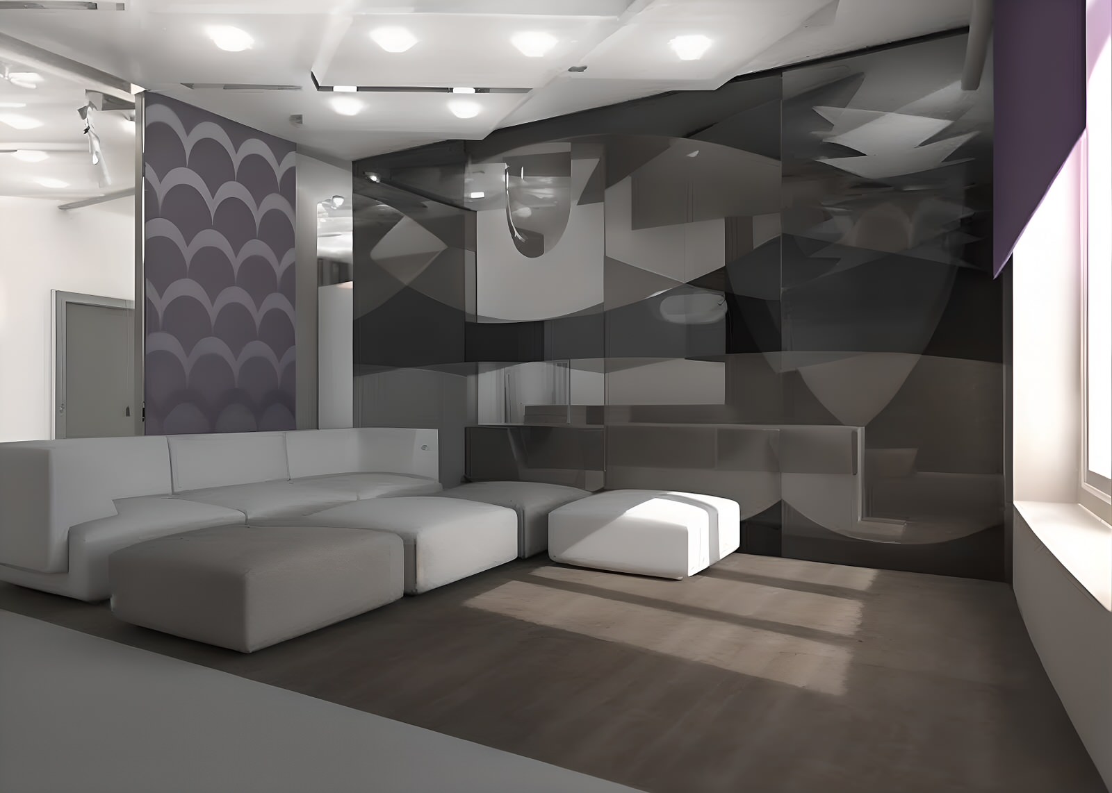 Дизайн проект интерьера квартиры в ЖК "Парадный Квартал"